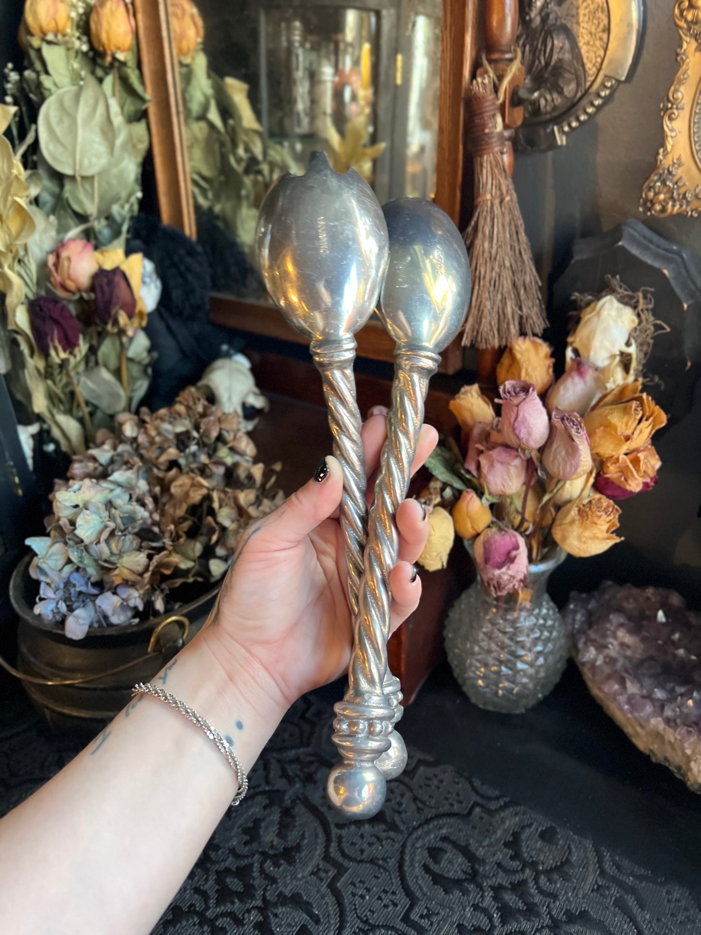 Vintage Salad Servers