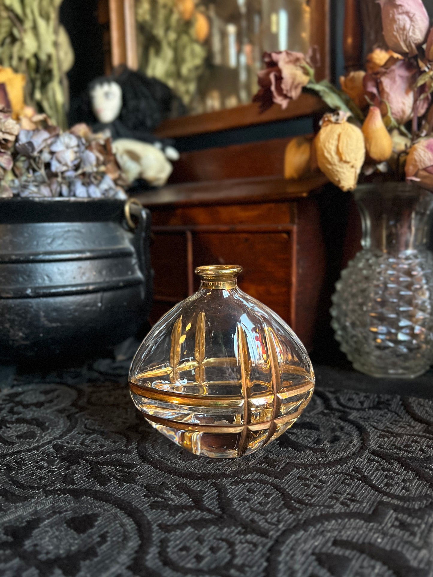 Vintage Royal Gallery Crystal Perfume Bottle